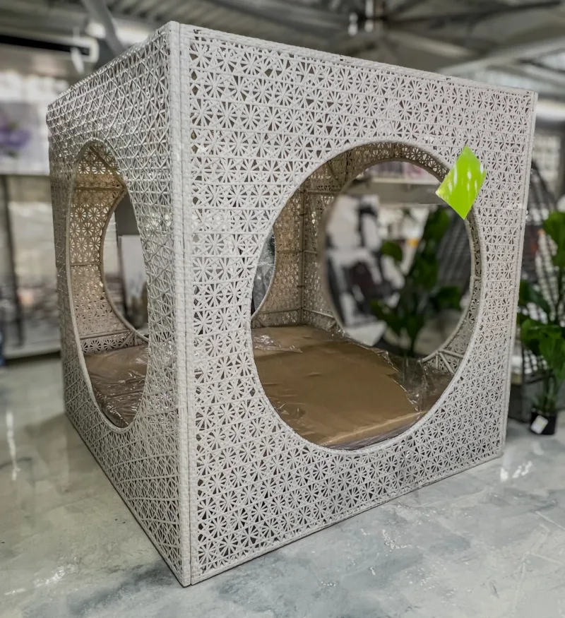 PATIO OUTDOOR RATTAN + METAL