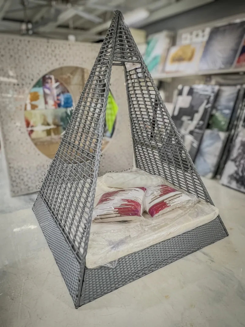 PATIO OUTDOOR RATTAN + METAL