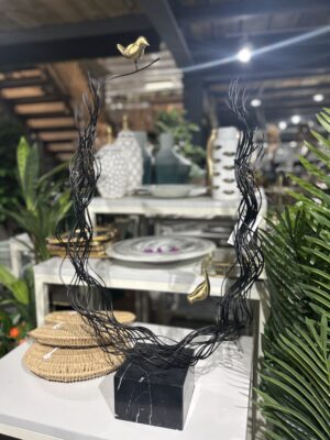 Metal+Glass Decoration 470*150*930