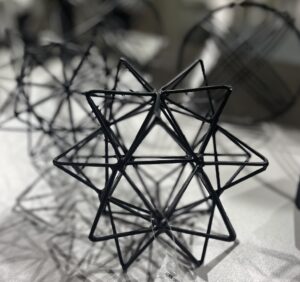 Decorative Black Star Sphere