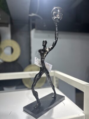 Metal + Glass Decoration 180*110*420