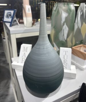Ceramic Teal Vase