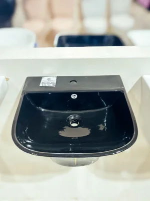 Black Hanging Wall Basin