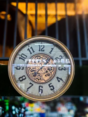 Metal Vintage Clock
